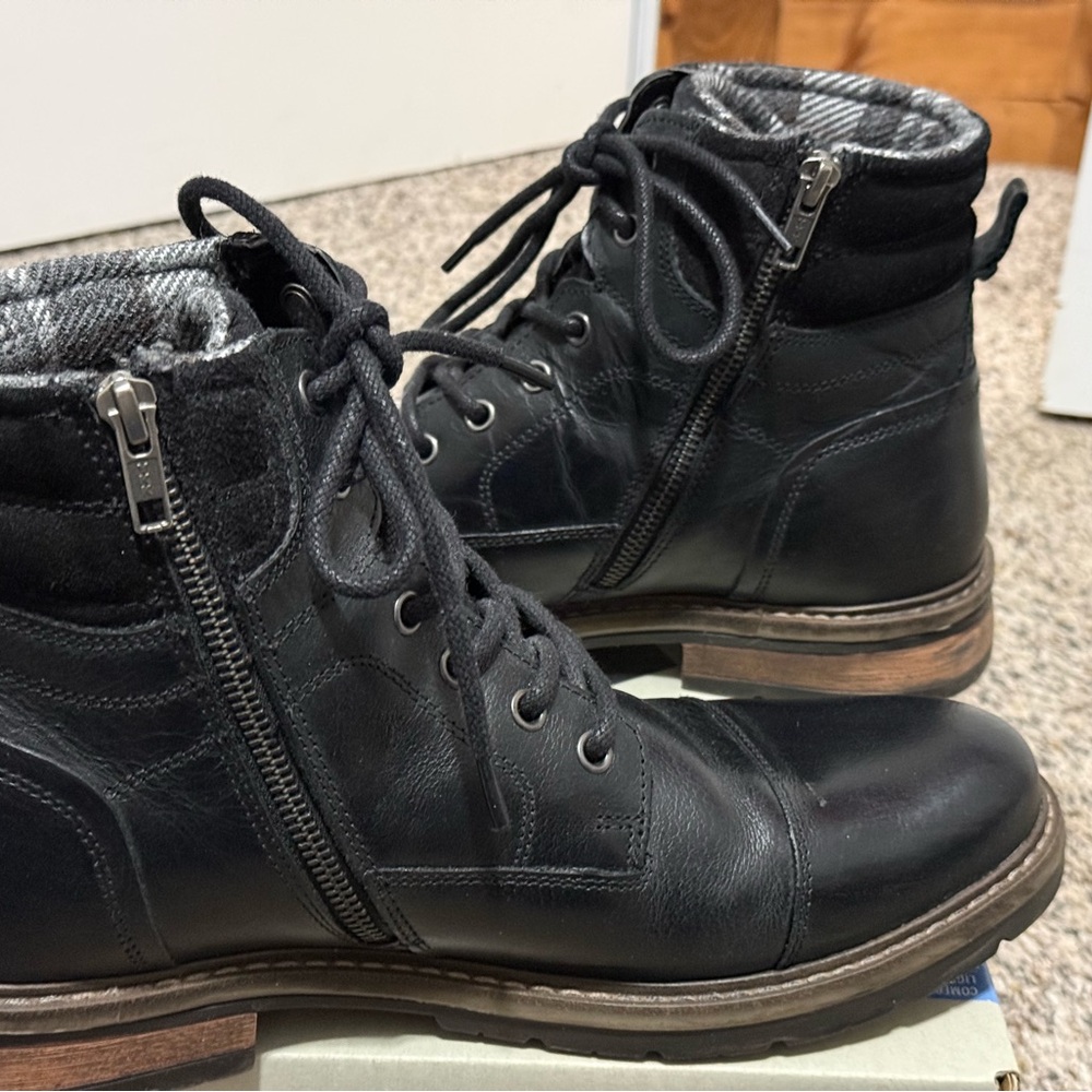 Two for one special: Crown Vintage men’s boots (black and brown) - Picture 4 of 11